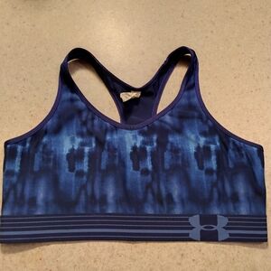Under Armour Tie-Dye Blue Sports Bra